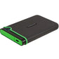 External HDD|TRANSCEND|StoreJet|TS2TSJ25M3C|2TB|USB 3.1|Colour Green|TS2TSJ25M3C