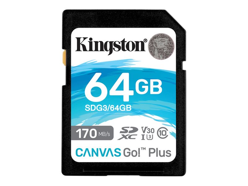 KINGSTON 64GB SDXC Canvas Go Plus 170R