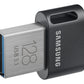 Samsung | FIT Plus | MUF-128AB/APC | 128 GB | USB 3.1 | Black/Silver