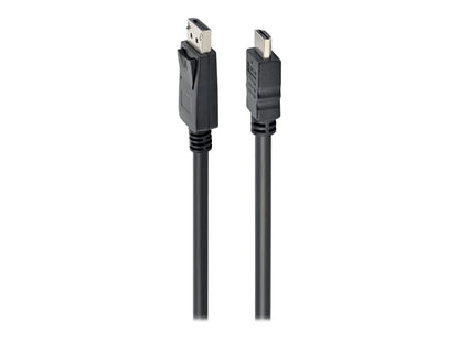 GEMBIRD cable DISPLAYPORT M -> HDMI M 3m