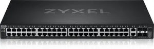 ZYXEL XGS2220-54, L3 ACCESS SWITCH, 48X1G RJ45 2X10MG RJ45, 4X10G SFP+ UPLINK, INCL. 1 YR NEBULAFLEX PRO (5Y WARRANTY)