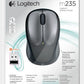 LOGITECH M235 Wireless Mouse Black/Grey EWR2
