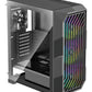 Case|XILENCE|ATX/micro ATX/Mini-ITX|Black|Midi Tower|PC|XILENT BREEZE II|X812.ARGB