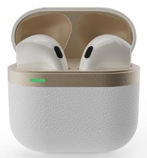 HEADSET BLUETOOTH/WHITE/GOLD TWS-02-W GEMBIRD