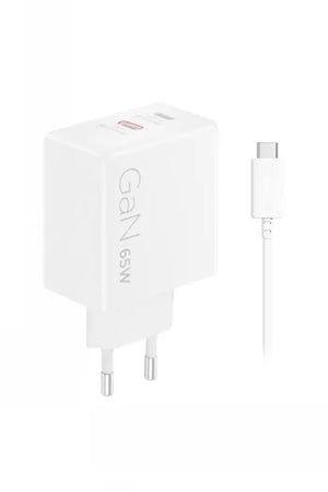 LENOVO DUAL USB-C 65W GAN CHARGER