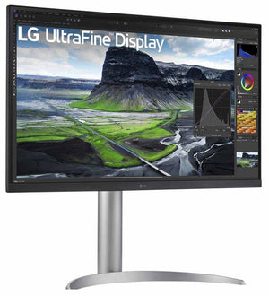 LCD Monitor|LG|27"|Panel IPS|3840x2160|16:9|60Hz|5 ms|Speakers|Pivot|Height adjustable|Tilt|27UQ850-W