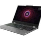 Lenovo- LOQ 15ARP9 | Luna Grey | 15.6 " | IPS | FHD | 1920 x 1080 pixels | Anti-glare | AMD Ryzen 5 | 7235HS | 16 (2x8GB) GB | SO-DIMM DDR5 | Solid-state drive capacity 512 GB | NVIDIA GeForce RTX 4050 | GDDR6 | 6 GB | Windows 11 Home | 802.11ax | Bl...