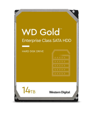HDD|WESTERN DIGITAL|Gold|14TB|SATA 3.0|512 MB|7200 rpm|3,5"|WD142KRYZ