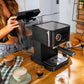 Cecotec Coffee machine | Power Espresso 20 Pro Latte | Pump pressure 20 bar | Built-in milk frother | Semi-automatic | Black | 1350 W