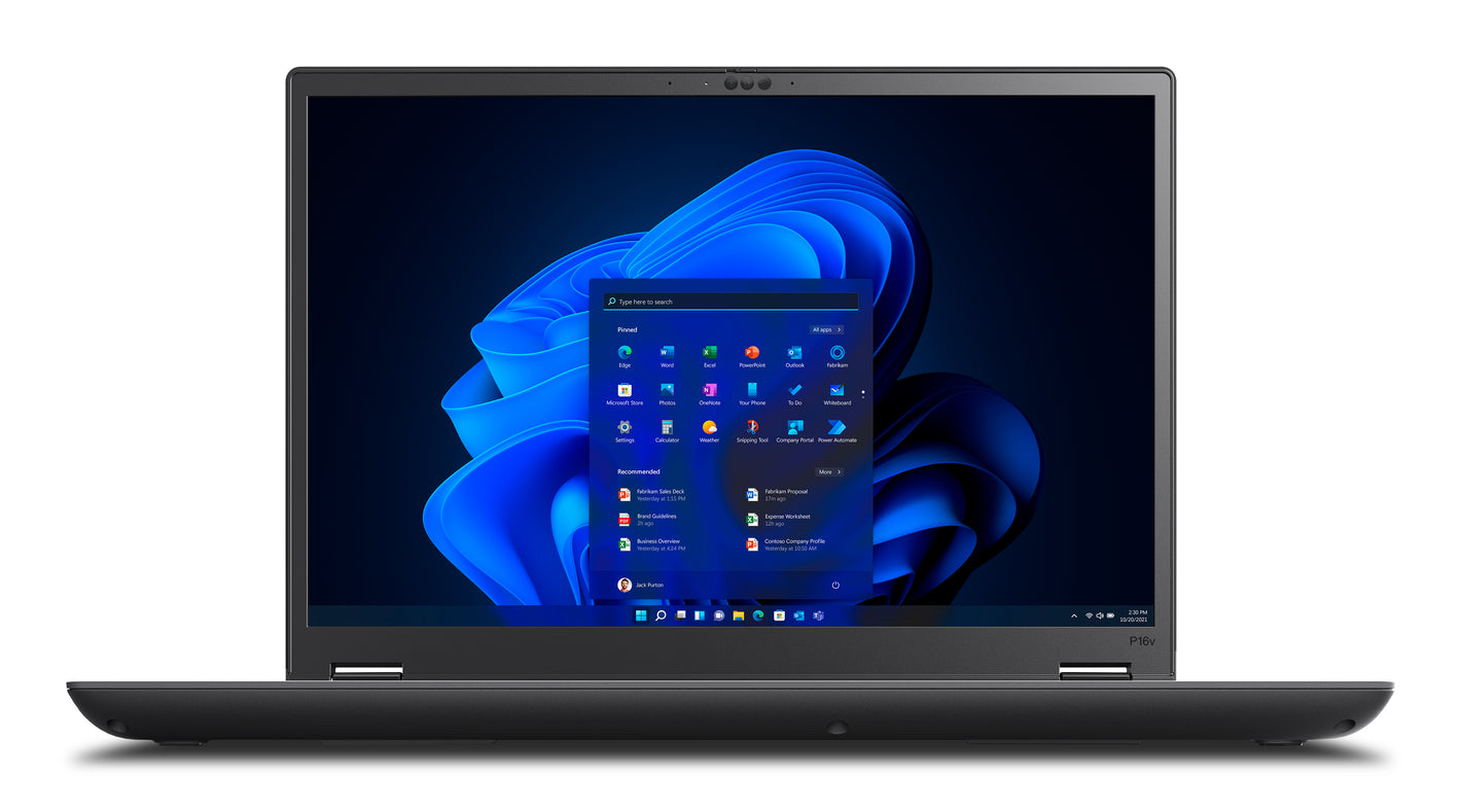 Lenovo ThinkPad P16v Gen 2 MOBILE WORKSTATION Core™ Ultra 7 155H 1TB SSD 64GB 16" (3840x2400) WIN11 Pro NVIDIA™ RTX 2000 8192MB BLACK Backlit Keyboard FP Reader 1-year Premier support. 1 Year Warranty