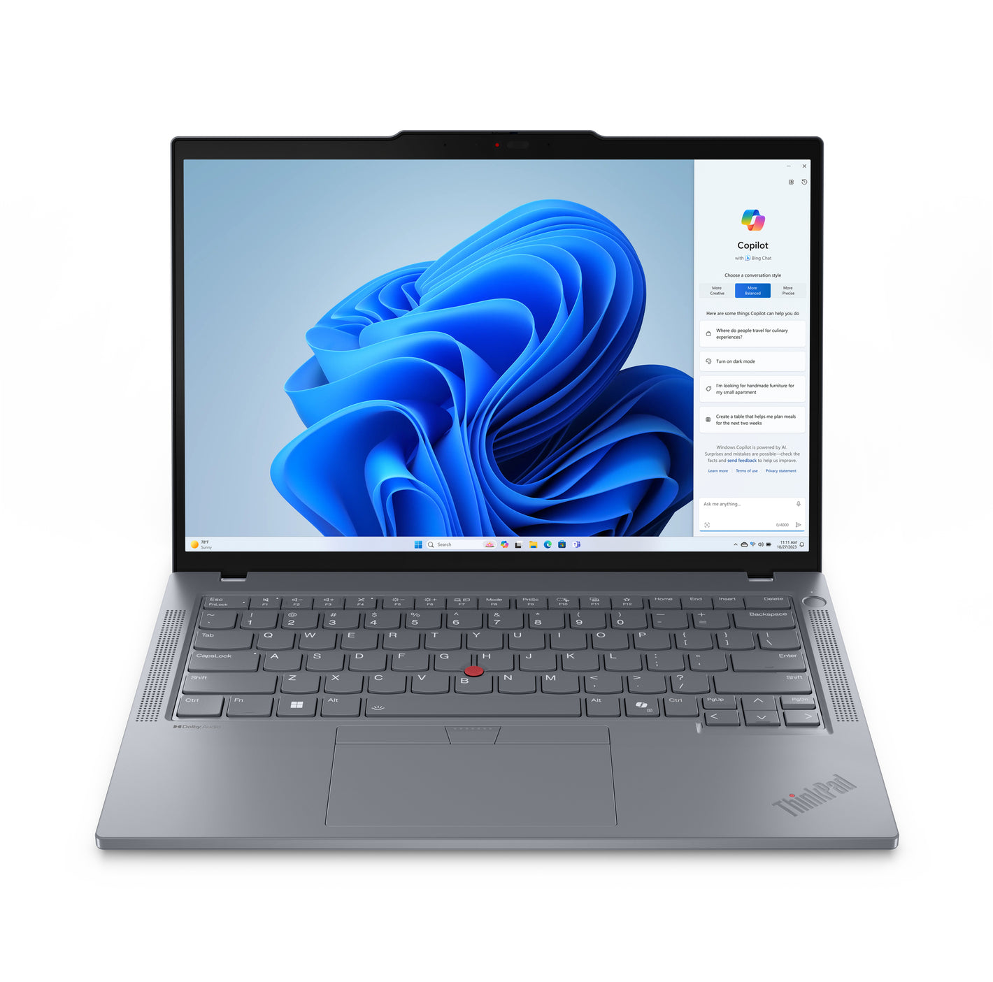 Lenovo ThinkPad T14 Gen 5 Core™ Ultra 5 125U 512GB SSD 16GB 14" (1920x1200) WIN11 Pro GRAY Backlit Keyboard FP Reader 1 Year warranty