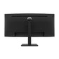 HP P34hc G4 WQHD Curved Charging Monitor - 34" 3440x1440 WQHD 250-nit AG, Curved, VA, USB-C(65W)/DisplayPort/HDMI, 4x USB 3.0, speakers, height adjustable, 3 years