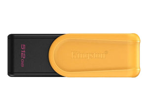 Kingston USB Flash Drive | DataTraveler Exodia S | 512 GB | USB 3.2 Gen 1 | Black/Yellow