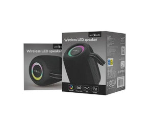 Portable Speaker|GEMBIRD|Black|Portable/Wireless|Bluetooth|SPK-BT-LED-05-BK