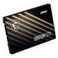 SSD|MSI|SPATIUM S270|960GB|SATA|3D NAND|Write speed 450 MBytes/sec|Read speed 500 MBytes/sec|2,5"|TBW 500 TB|MTBF 2000000 hours|S78-440P130-P83