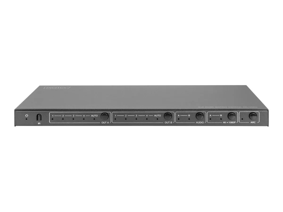 DIGITUS 4x2 HDMI Matrix Switch 4K/60Hz