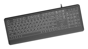 KEYBOARD MULTIMEDIA USB CYRILL/BLACK KB-UML-04-CYRL GEMBIRD