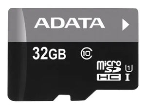 ADATA | Premier UHS-I | 32 GB | microSDHC | Flash memory class 10 | Adapter