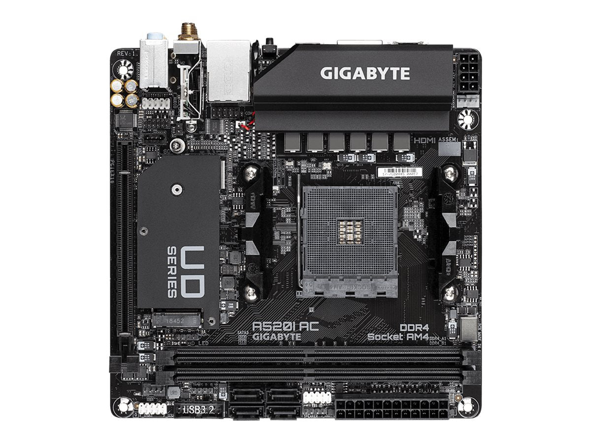 GIGABYTE A520I AC Socket AM4 AMD A520