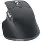 Logitech MX Master 3S Wireless Mouse RF Wireless + Bluetooth, 8000 DPI, Graphite