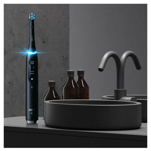Oral-B Electric Toothbrush | iO10 Series | Rechargeable | For adults | Number of brush heads included 1 | Number of teeth brushing modes 7 | Cosmic Black Booster