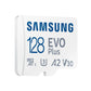 MEMORY MICRO SDXC EVO+ 128GB/V30 W/A MB-MC128SA/EU SAMSUNG
