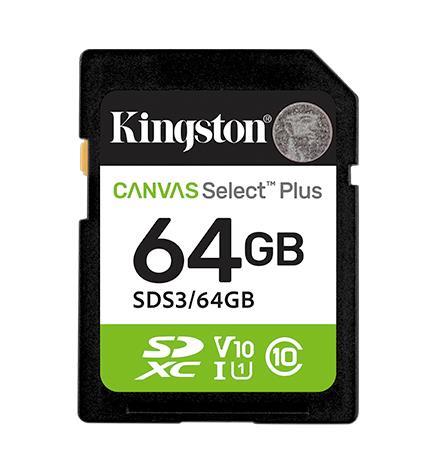 MEMORY SDXC 64GB UHS-I/SDS3/64GB KINGSTON