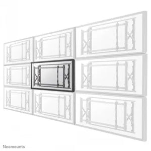 NEWSTAR FLAT SCREEN WALL MOUNT FOR VIDEO WALLS (POP-OUT / STRETCHABLE) 46-52" BLACK