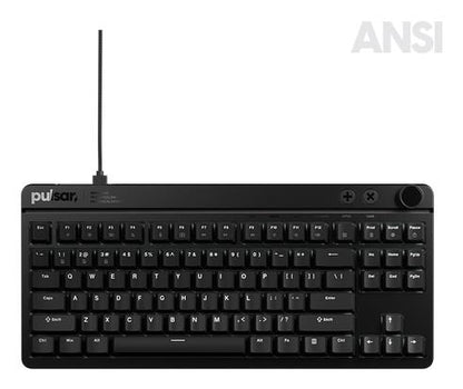 KEYBOARD USB XBOARD MS TKL/ANSI BLACK XBMS01 PULSAR