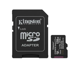 MEMORY MICRO SDXC 128GB UHS-I/W/ADAPTER SDCS3/128GB KINGSTON