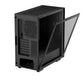 Case|DEEPCOOL|CH510|MiniTower|Case product features Transparent panel|Not included|Colour Black|R-CH510-BKNNE1-G-1