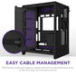 Case|NZXT|ATX/micro ATX/Mini-ITX/EATX|Black|Midi Tower|PC|CM-H92FB-R1