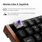 Keychron K2 HE SE - US Layout - Gateron Magnetic Nebula - Carbon Black Wireless Keyboard