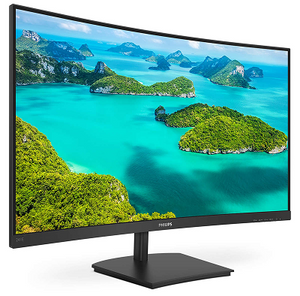 24’’, Full HD (1920x1080),VA LCD, 75Hz, 250 cd/m², HDMI, VGA, LowBlue Mode, Flicker-Free, Slim, 3-sided frameless, 1500R curvature