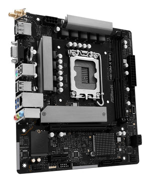 Mainboard|ASROCK|Intel H810|LGA 1851 (Socket V1)|micro ATX|RAM DDR5-SDRAM|2xSlots|Wi-Fi Yes|Bluetooth Yes|1xNumber of M.2 (M) slots|H810M-XWIFI