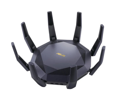 Wireless Router|ASUS|6000 Mbps|Mesh|Wi-Fi 6|USB 3.1|9x10/100/1000M|1x10GbE|1xSPF+|Number of antennas 8|RT-AX89X