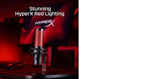 MICROPHONE HYPERX QUADCAST 2/BLACK 872V1AA HYPERX