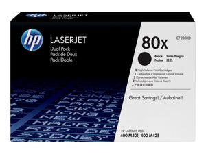 HP 2xToner CF280X HV black LJ 400