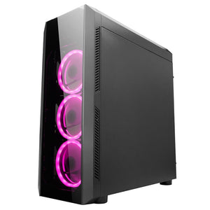 Case|CHIEFTEC|SCORPION II|MidiTower|Not included|ATX|MicroATX|MiniITX|Colour Black|GL-02B-OP