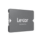 SSD|LEXAR|NS100|256GB|SATA 3.0|Write speed 420 MBytes/sec|Read speed 520 MBytes/sec|2,5"|LNS100-256RB