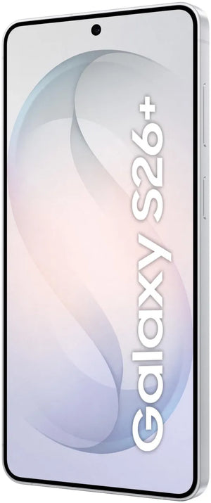 Samsung Galaxy S26+ (S947) | White | 6.7 " | Dynamic LTPO AMOLED 2X | 3120 x 1440 pixels | Qualcomm | Snapdragon 8 Elite Gen 5 | Internal RAM 12 GB | 256 GB | Dual SIM | 4G | 5G | Main camera resolution 50 MP | Secondary camera resolution 12 MP | And...