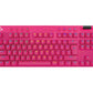 KEYBOARD WRL PRO X TKL/PINK 920-012159 LOGITECH