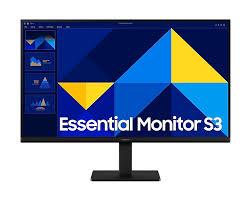 LCD Monitor|SAMSUNG|Essential Monitor S3|24"|Panel IPS|1920x1080|16:9|100Hz|5 ms|LS24D300GAUXEN