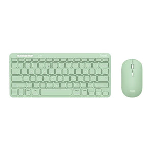 KEYBOARD +MOUSE WRL LYRA/GREEN 24942 TRUST
