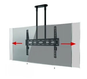 B-TECH AV EXTRA-LARGE UNIVERSAL FLAT SCREEN CEILING MOUNT (VESA 1100 X 700) - 1.5M Ø50MM POLES