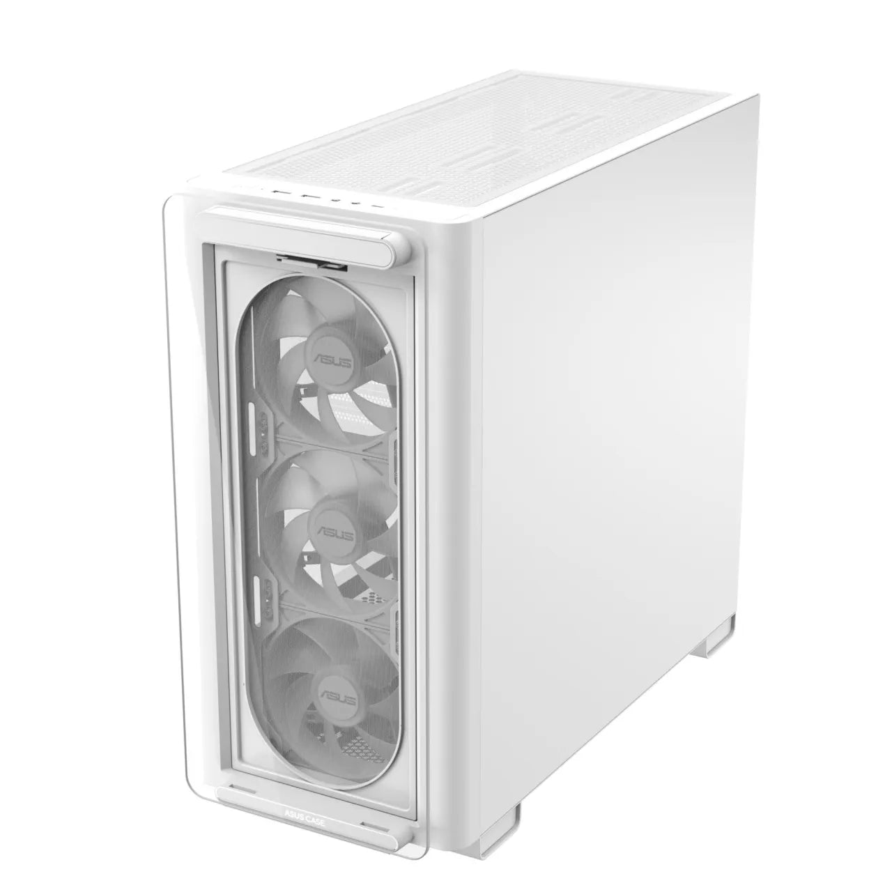 Case|ASUS|A23 PLUS|MidiTower|Case product features Transparent panel|MicroATX|MiniITX|Colour White|A23PLUSTG/ARGBWHITE