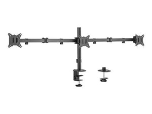 GEMBIRD Adjustable desk 3-display mount