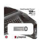 Kingston | USB Flash Drive | DataTraveler Kyson | 128 GB | USB 3.2 Gen 1 | Black/Grey