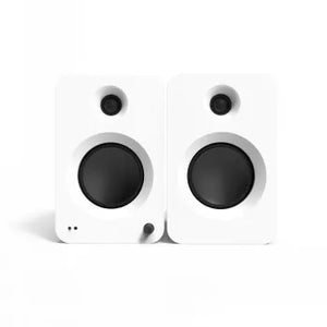 KANTO AUDIO 200W POWERED BOOKSHELF SPEAKERS WITH HDMI ARC, USB-C, AND BLUETOOTH 5.3 - MATTE WHITE, PAIR (INCL. TYPE C POWER CORD)