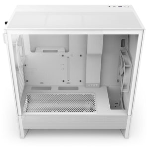 Case|NZXT|H5 Flow|MidiTower|Case product features Transparent panel|Not included|ATX|EATX|MicroATX|MiniITX|Colour White|CC-H52FW-01